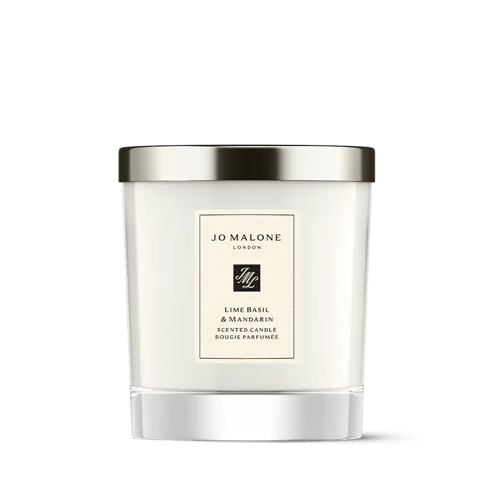 Lime Basil & Mandarin Scented Candle