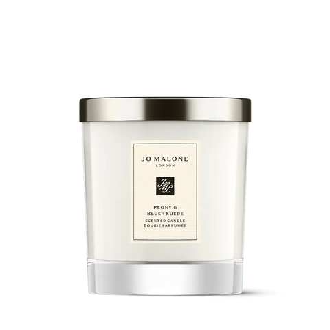 Peony & Blush Suede Scented Candle