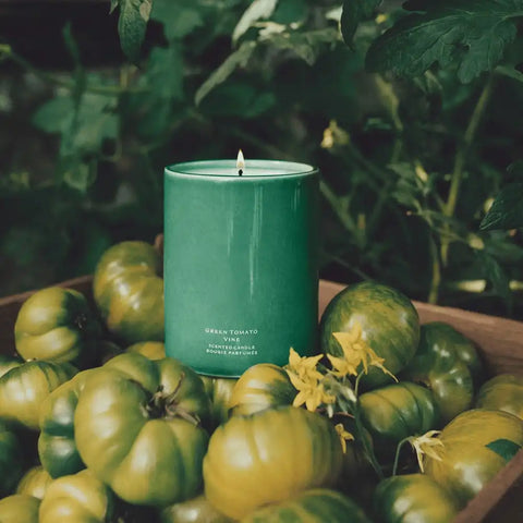 Green Tomato Vine Townhouse Candle