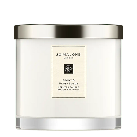 Peony & Blush Suede Scented Candle