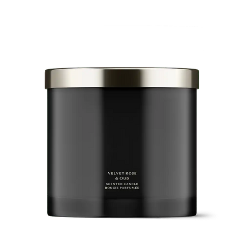Velvet Rose & Oud Scented Candle